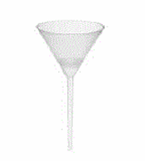 Picture of CONE Filter Funnel, filter paper