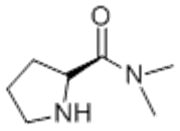 Picture of (2S)-2-(Dimethylaminocarbonyl)pyrrolidine; (S)-N,N-Dimethylprolinamide; L-Proline dimethylamide