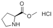 Picture of (2S)-(Methoxycarbonyl)pyrrolidine hydrochloride; (S)-Methyl pyrrolidine-2-carboxylate hydrochloride