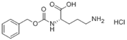 Picture of (S)-5-Amino-2-benzyloxycarbonylamino-pentanoic acid hydrochloride