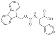 Picture of 4-Pyridinepropanoic acid, a-[[(9H-fluoren-9-ylmethoxy)carbonyl]amino]-, (S)-