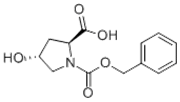 Picture of (2S,4R)-4-Hydroxypyrrolidine-1,2-dicarboxylic acid 1-benzyl ester; 1-(Benzyloxycarbonyl)-4-hydroxy-L-proline; 1-(Benzyloxycarbonyl)-trans-4-hydroxy-(S)-proline