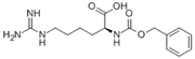 Picture of (S)-2-(benzyloxycarbonylamino)-6-guanidinohexanoic acid

