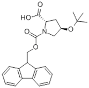 Picture of 1,2-Pyrrolidinedicarboxylic acid, 4-(1,1-dimethylethoxy)-, 1-(9H-fluoren-9-ylmethyl) ester, (2S-trans)-