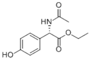 Picture of (S)-ethyl 2-acetamido-2-(4-hydroxyphenyl)acetate