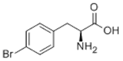 Picture of (2S)-2-Amino-3-(4-bromophenyl)propanoic acid; (S)-4-Bromophenylalanine