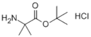 Picture of 2-Amino-2-methylpropionic acid tert-butyl ester hydrochloride; tert-Butyl 2-amino-2-methylpropanoate hydrochloride; tert-Butyl .alpha.-aminoisobutyrate hydrochloride