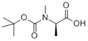 Picture of (2R)-2-[(tert-Butoxycarbonyl)methylamino]propionic acid; Boc-N-methyl-D-alanine
