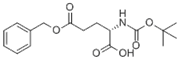 Picture of (2S)-5-Benzyloxy-2-(tert-butoxycarbonylamino)-5-oxopentanoic acid; N-tert-Butoxycarbonyl-L-glutamic acid 5-benzyl ester