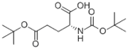 Picture of (2R)-5-tert-Butoxy-2-[(tert-butoxycarbonyl)amino]-5-oxopentanoic acid; N-(tert-Butoxycarbonyl)-D-glutamic acid 5-tert-butyl ester