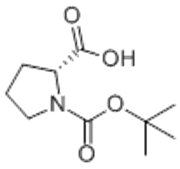 Picture of (R)-1-tert-Butoxycarbonylpyrrolidine-2-carboxylic acid; (R)-2-Carboxypyrrolidine-1-carboxylic acid tert-butyl ester; (R)-Pyrrolidine-1,2-dicarboxylic acid 1-tert-butyl ester; 1-tert-Butoxycarbonyl-D-p