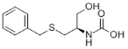 Picture of (R)-1-(benzylthio)-3-hydroxypropan-2-ylcarbamic acid
