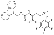 Picture of (S)-perfluorophenyl 2-(((9H-fluoren-9-yl)methoxy)carbonylamino)-4-(methylthio)butanoate