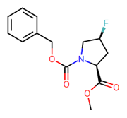 Picture of (2s,4s)-1-benzyl-2-methy-4-fluoropyrrolidine-1,2-dicarboxylate