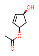 Picture of (1S,4R)-cis-4-Acetoxy-2-cyclopenten-1-ol