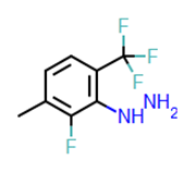 Picture of (2-fluoro-3-methyl-6-(trifluoromethyl)phenyl)hydrazine