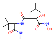 Picture of (2R,3S)-N1-((S)-3,3-dimethyl-1-(methylamino)-1-oxobutan-2-yl)-N4,3-dihydroxy-2-isobutylsuccinamide