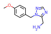 Picture of (1-(4-methoxybenzyl)-1H-1,2,4-triazol-5-yl)methanamine