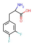 Picture of (2S)-2-Amino-3-(3,4-difluorophenyl)propanoic acid