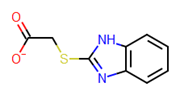 Picture of (2-Benzimidazolylthio)-acetic acid