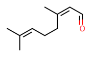 Picture of (2E)-3,7-dimethyl-2,6-octadienal