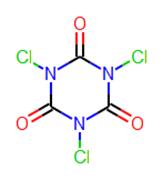 Picture of Trichloroisocyanuric acid