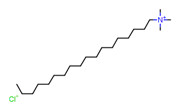 Picture of trimethyl-octadecylazanium chloride