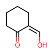 Picture of (2E)-2-(hydroxymethylene)cyclohexanone
