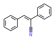 Picture of (2Z)-2,3-diphenyl-2-propenenitrile