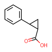 Picture of (1S,2S)-2-phenylcyclopropanecarboxylic acid