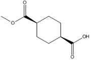 Picture of (1s,4s)-4-(methoxycarbonyl)cyclohexanecarboxylic acid