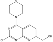 Picture of (2-chloro-4-morpholinopyrido[2,3-d]pyrimidin-7-yl)methanol