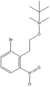 Picture of (2-bromo-6-nitrophenethoxy)(tert-butyl)dimethylsilane