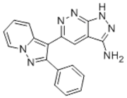 Picture of 1H-Pyrazolo[3,4-c]pyridazin-3-amine, 5-(2-phenylpyrazolo[1,5-a]pyridin-3-yl)-